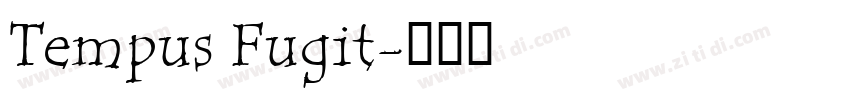 Tempus Fugit字体转换
